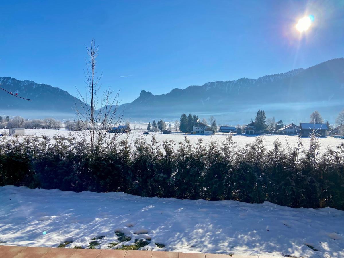 Ferienhaus Veronika Mit 2000Qm Garten Und Bergblick Unterammergau Exteriör bild