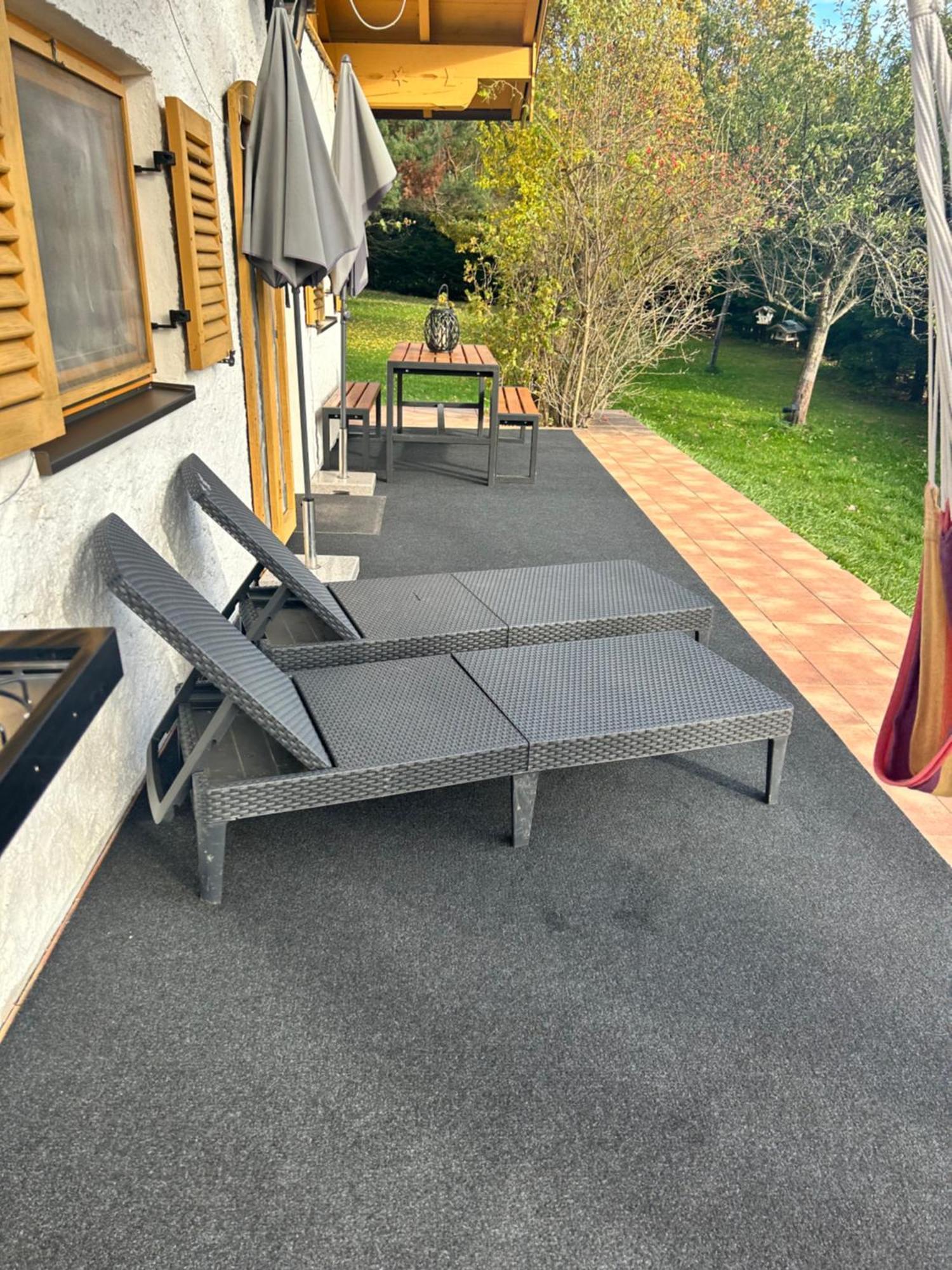 Ferienhaus Veronika Mit 2000Qm Garten Und Bergblick Unterammergau Exteriör bild